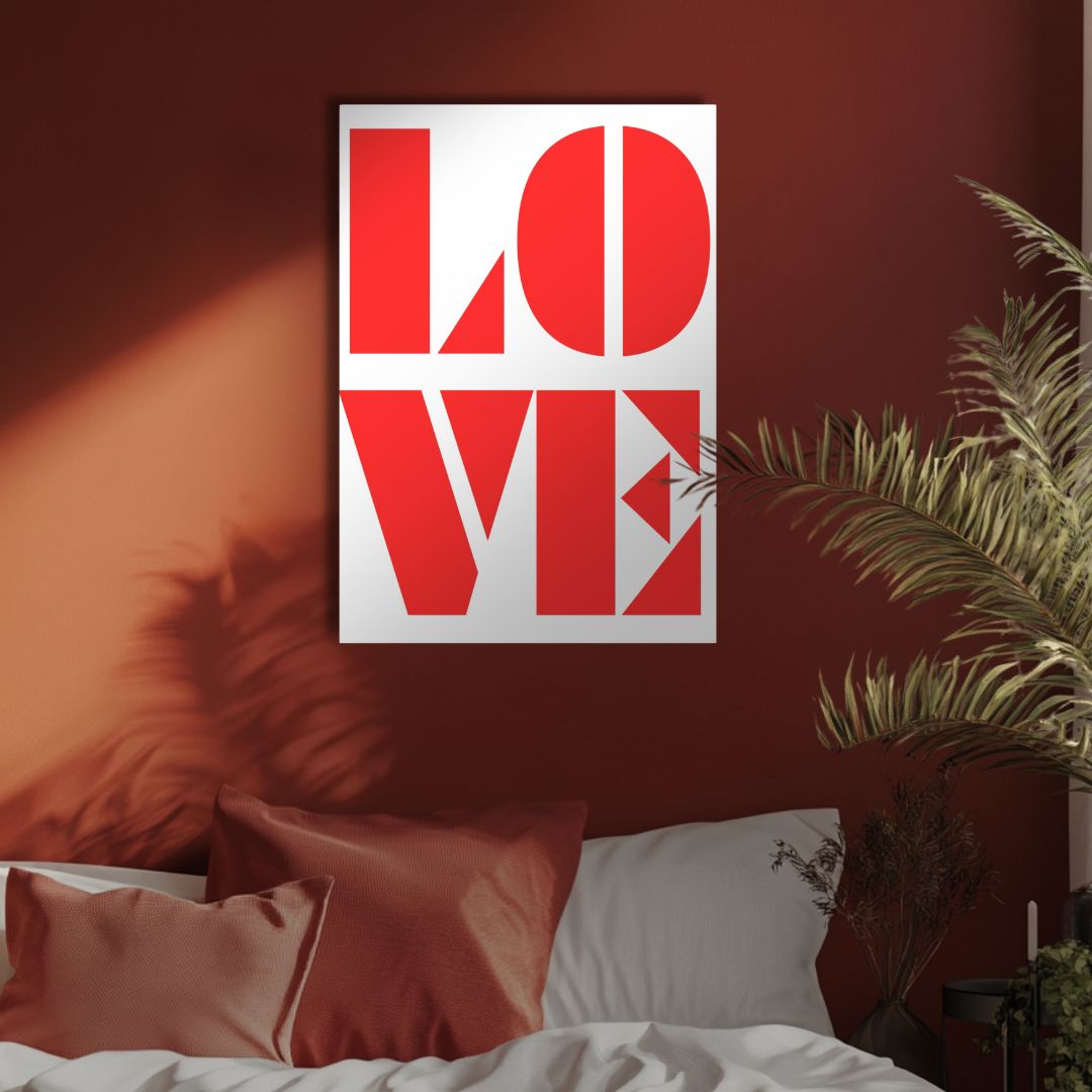 L.O.V.E - Tableau typographique