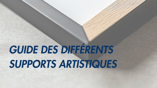 Guide des différents supports artistiques : Comment choisir entre toile, papier, métal et acrylique