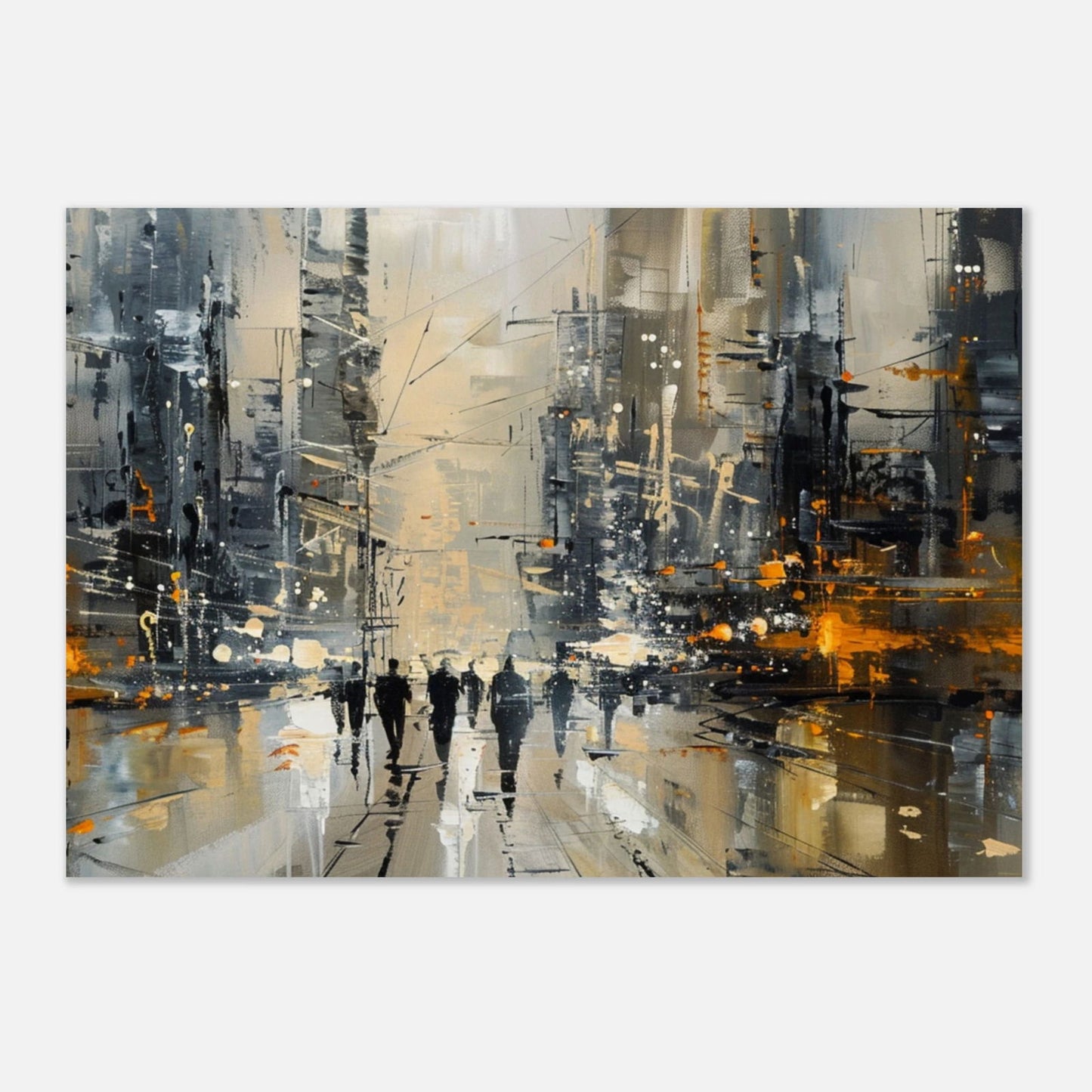 Back to the factory - Tableau paysage abstrait - Studio Elysium