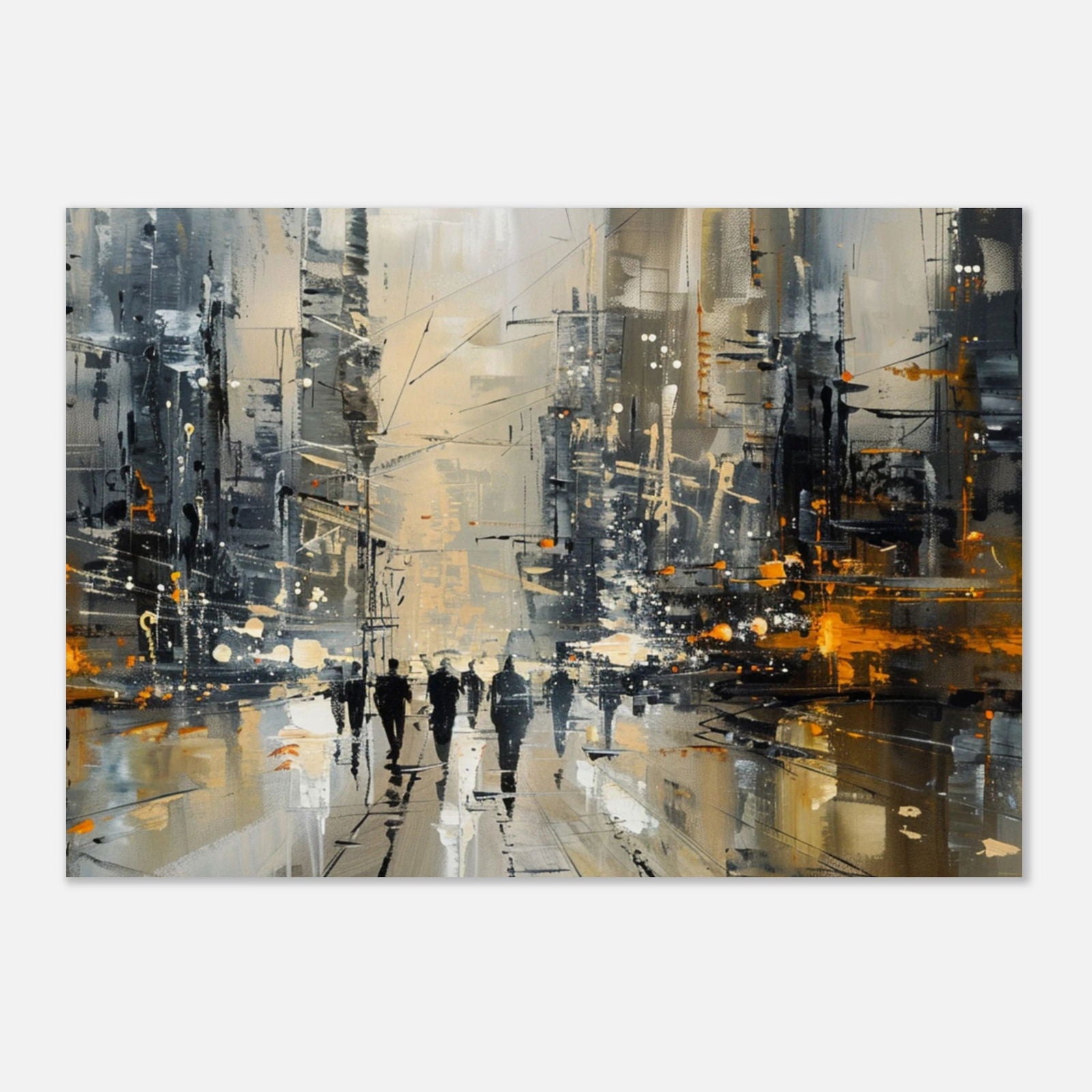 Back to the factory - Tableau paysage abstrait - Studio Elysium