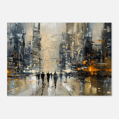 Back to the factory - Tableau paysage abstrait - Studio Elysium