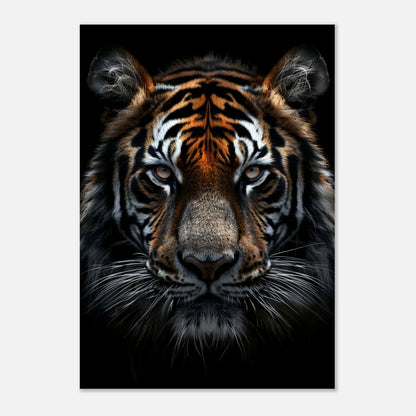 Tigre Fond noir - Tableau animal - Studio Elysium