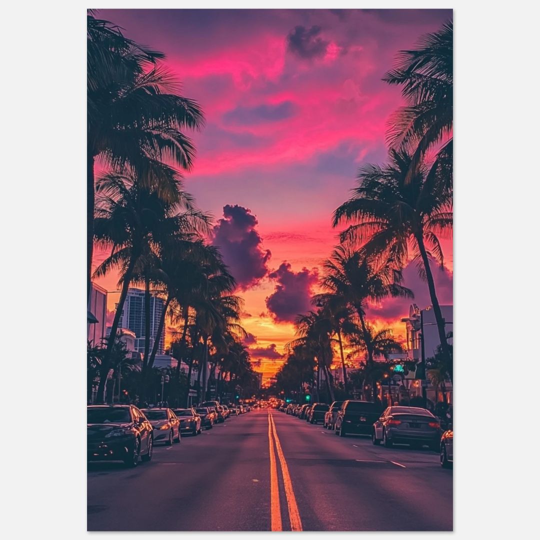 Miami Sunset - Paysage urbain