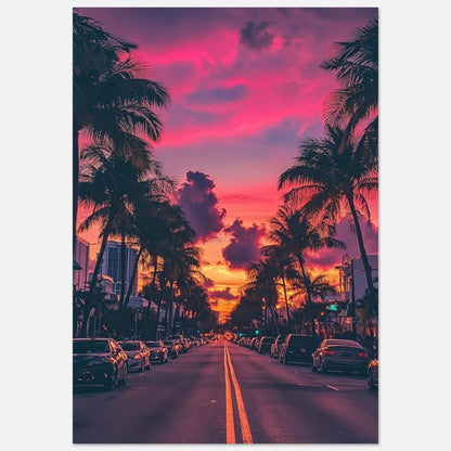 Miami Sunset - Paysage urbain